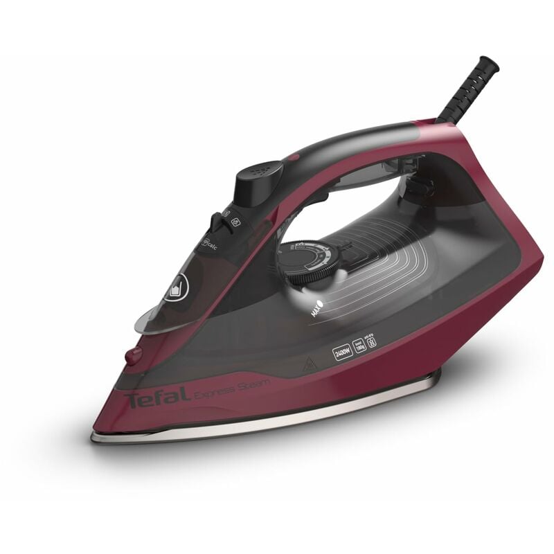 foto del prodotto tefal express steam ferro da stiro, colpo di vapore 180 g min, 2400 w di potenza, stiro verticale, piastra in ceramica, ampia capacit di 270 ml,