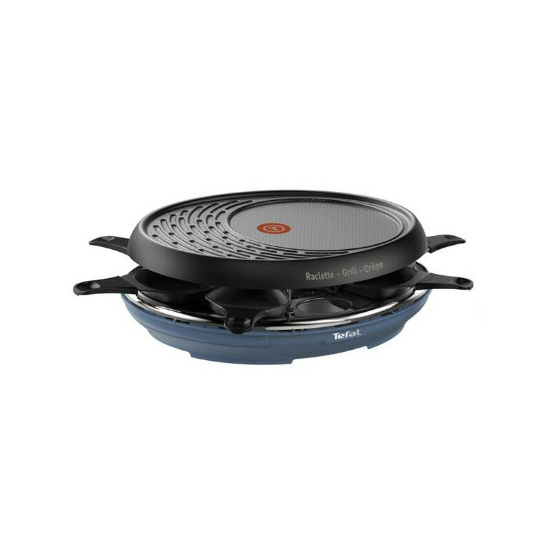 foto del prodotto tefal macchina per raclette 8 persone 1050w grill crepe maker re310401