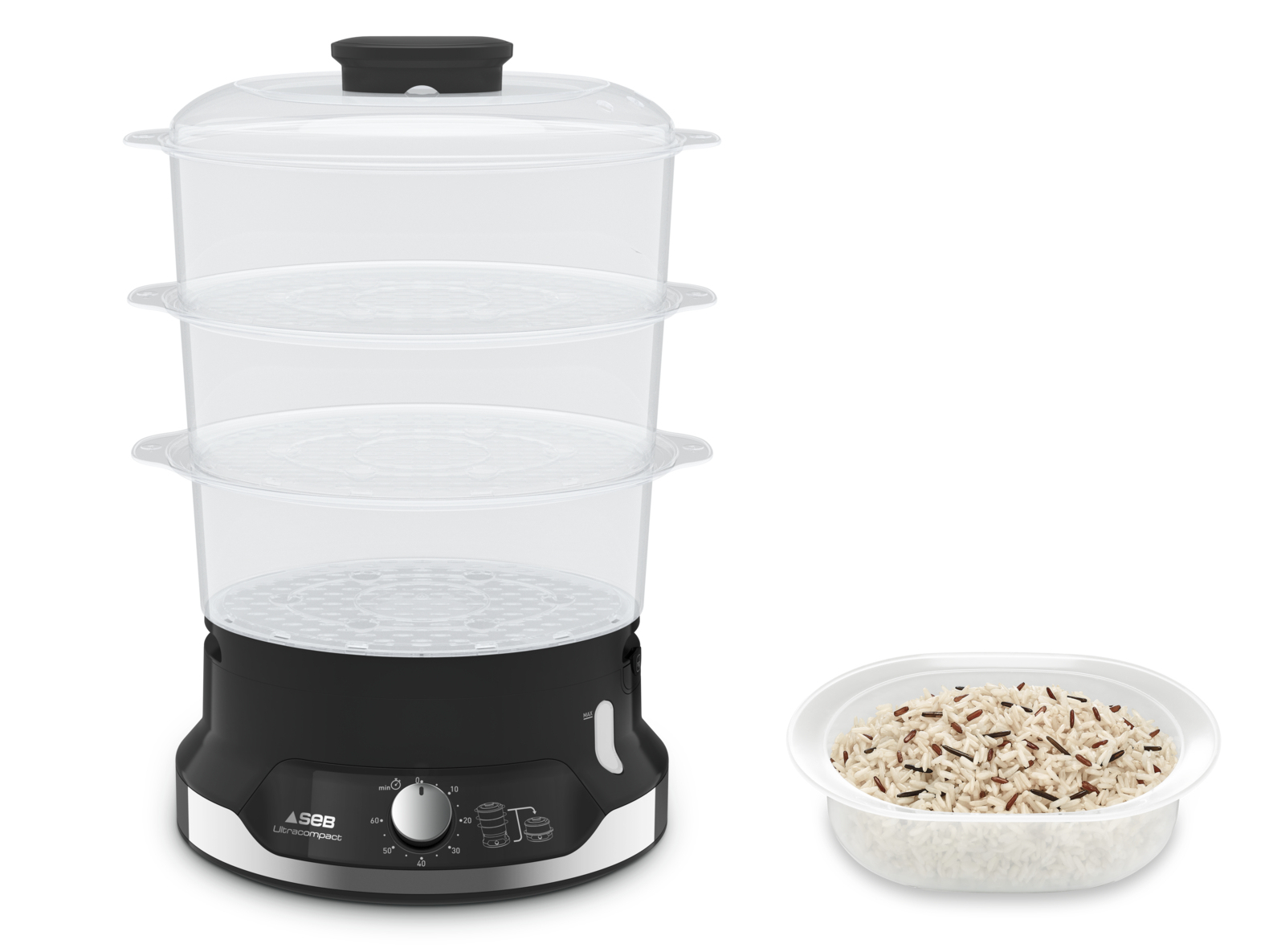 foto del prodotto tefal ultracompact vc2048 vaporiera vc2048