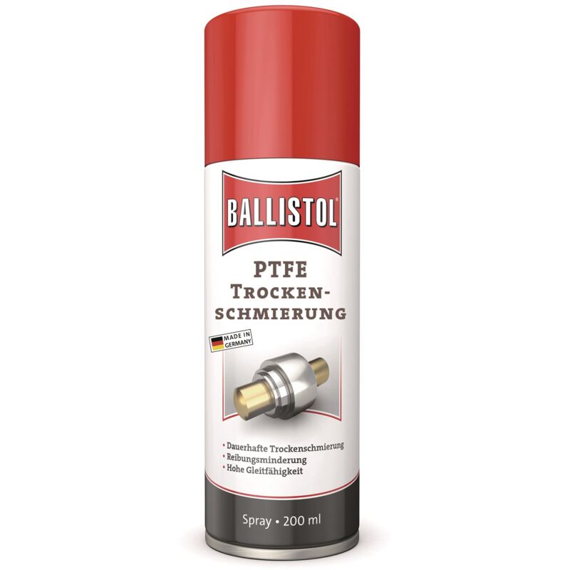 foto del prodotto teflon spray ballistol 200 ml
