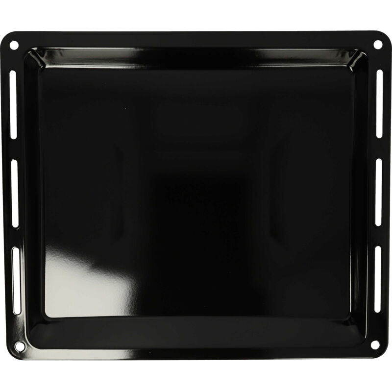 foto del prodotto teglia compatibile con ikea 202.213.26 ov b42 s ik forno 44,5 x 37,5 x 3,5 cm, antiaderente, smaltata, nero vhbw