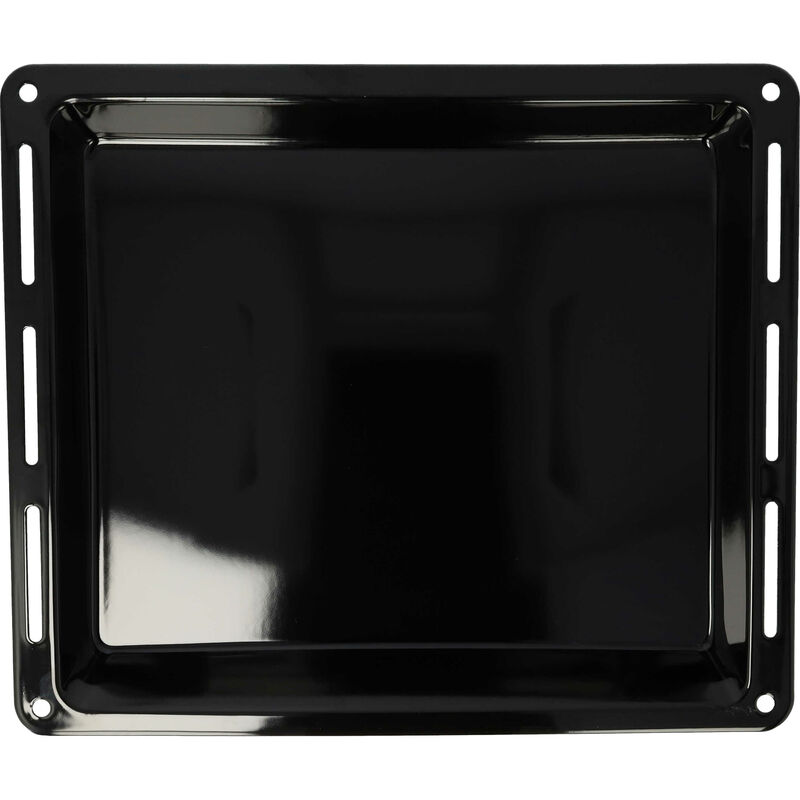 foto del prodotto teglia compatibile con ikea 302.181.68 ov d40 an ik forno 44,5 x 37,5 x 4,4 cm, antiaderente, smaltata, nero vhbw