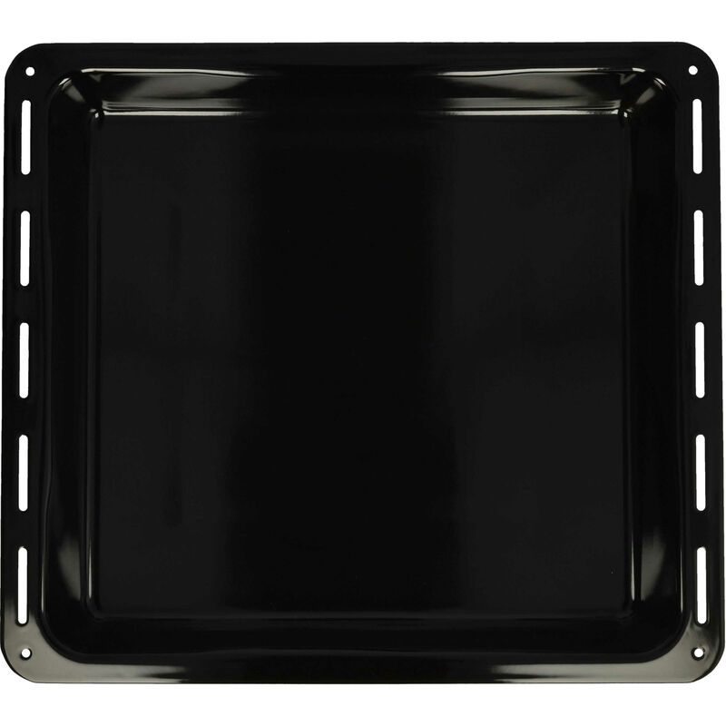 foto del prodotto teglia compatibile con juno jeb65591e, jb061b5, jb096b5, jh030a5 forno 42,2 x 37,6 x 5 cm, antiaderente, smaltata nero vhbw
