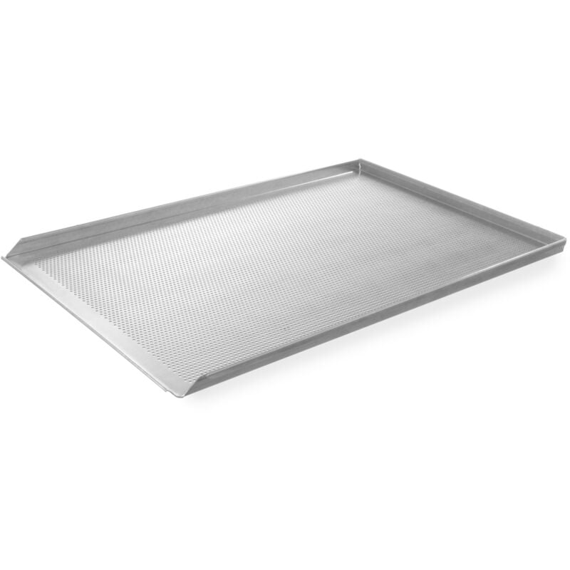 foto del prodotto teglia forata, 60x40cm, 3 bordi - hendi 808214