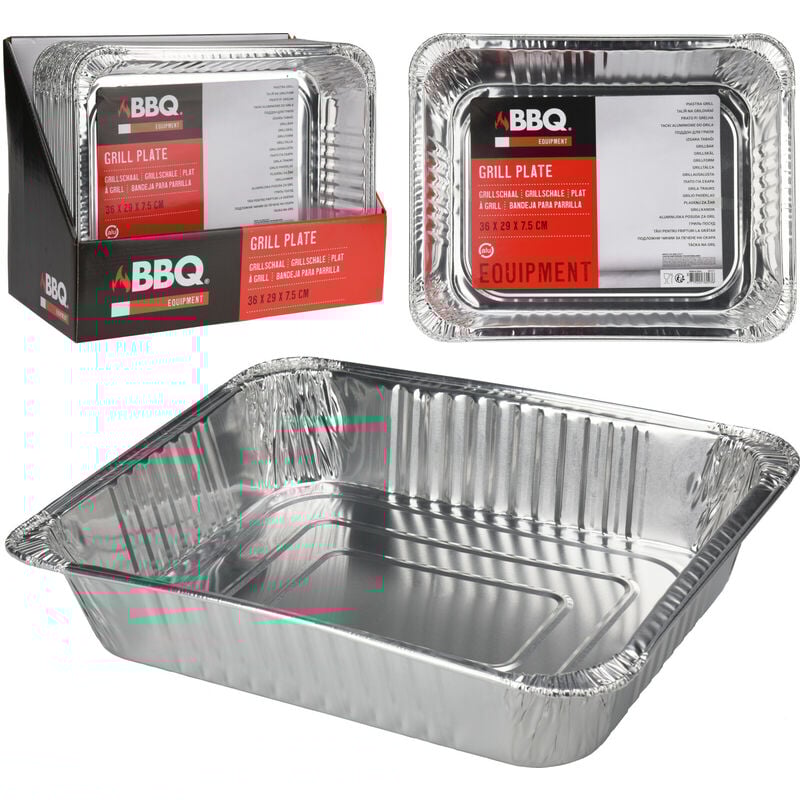 foto del prodotto teglia grill bbq in alluminio 36x29x8cm