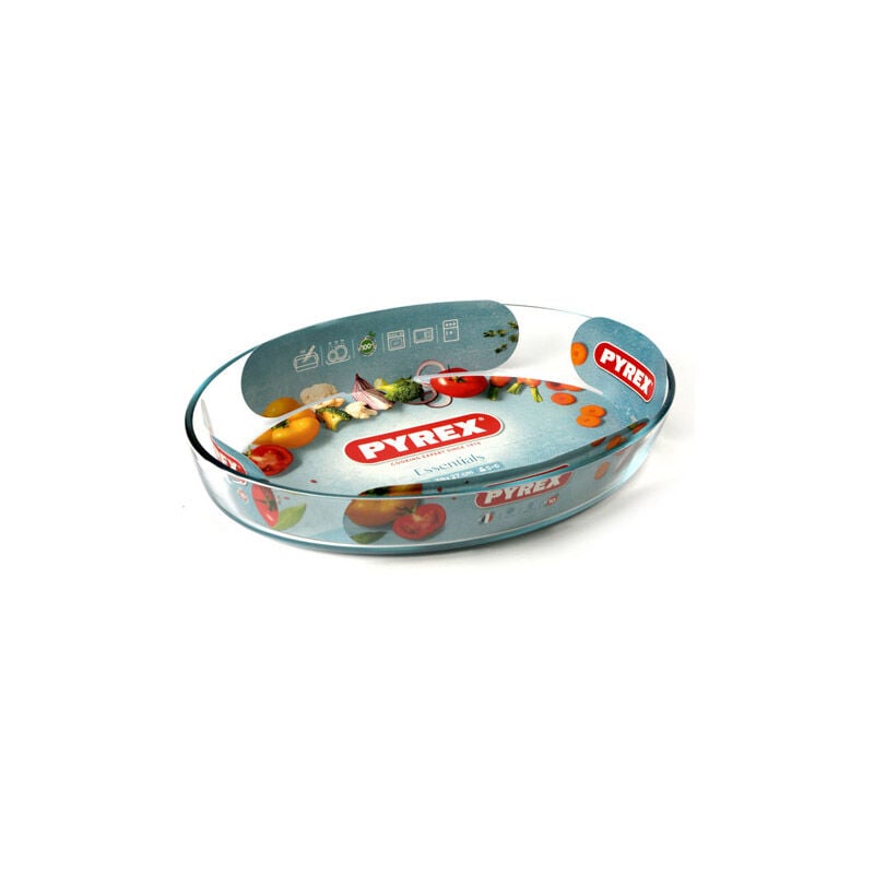 foto del prodotto teglia ovale pyrex 30x21 345b