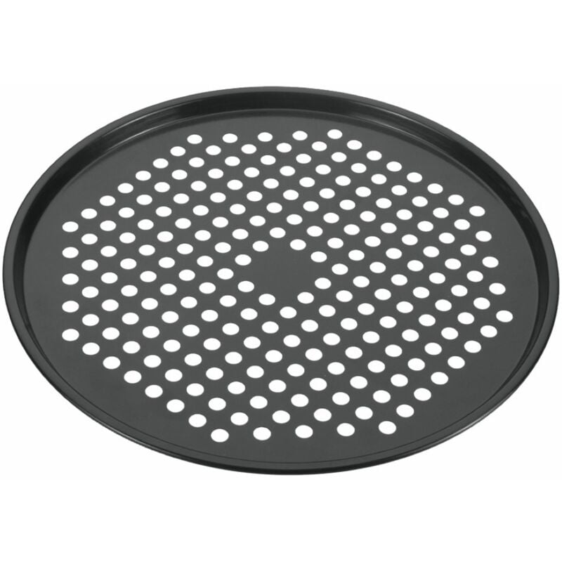 foto del prodotto teglia pizza patatine forata rotonda 32 cm antiad metaltex