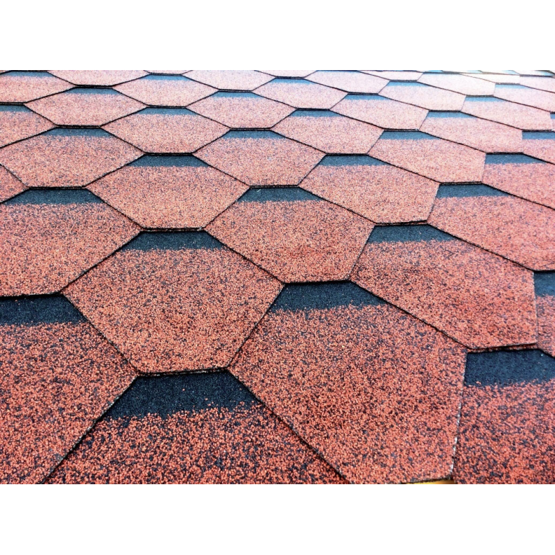 foto del prodotto tegola canadese rossa losa