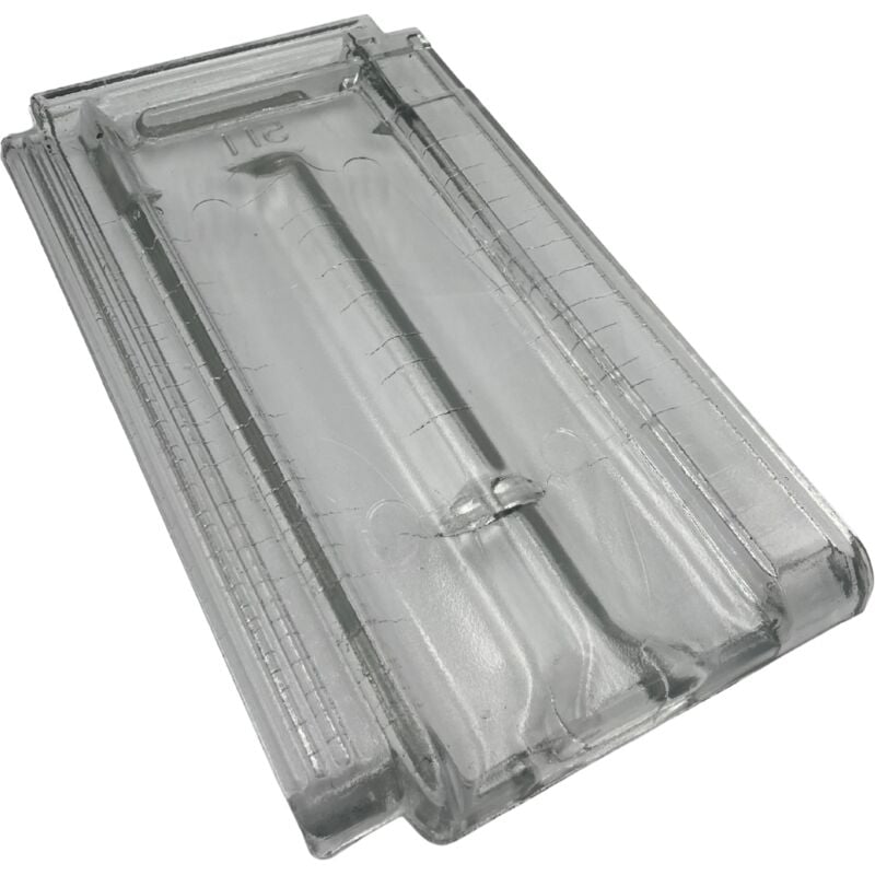 foto del prodotto tegola marsigliese in vetro 1 pezzo