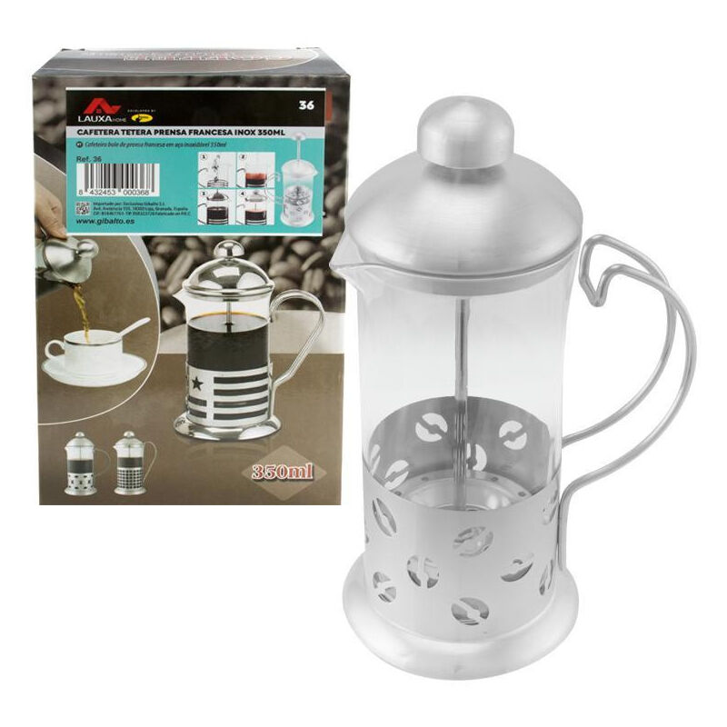 foto del prodotto teiera in acciaio inox 350 ml design elegante e pratico