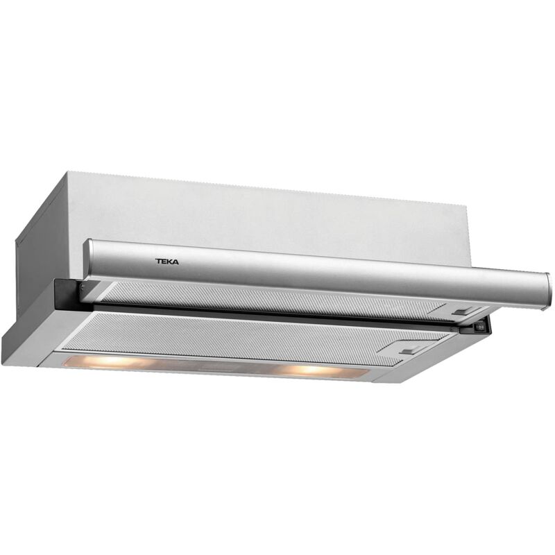 foto del prodotto teka campana tl 6310 inox motor doble, e, 332m3, 56db, 2 velocidades, mec nico, 2 hal genas, inox 60cm