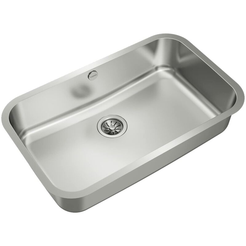 foto del prodotto teka fregadero be 74.43 fregadero be inox cubeta, 200mm, mueble 90