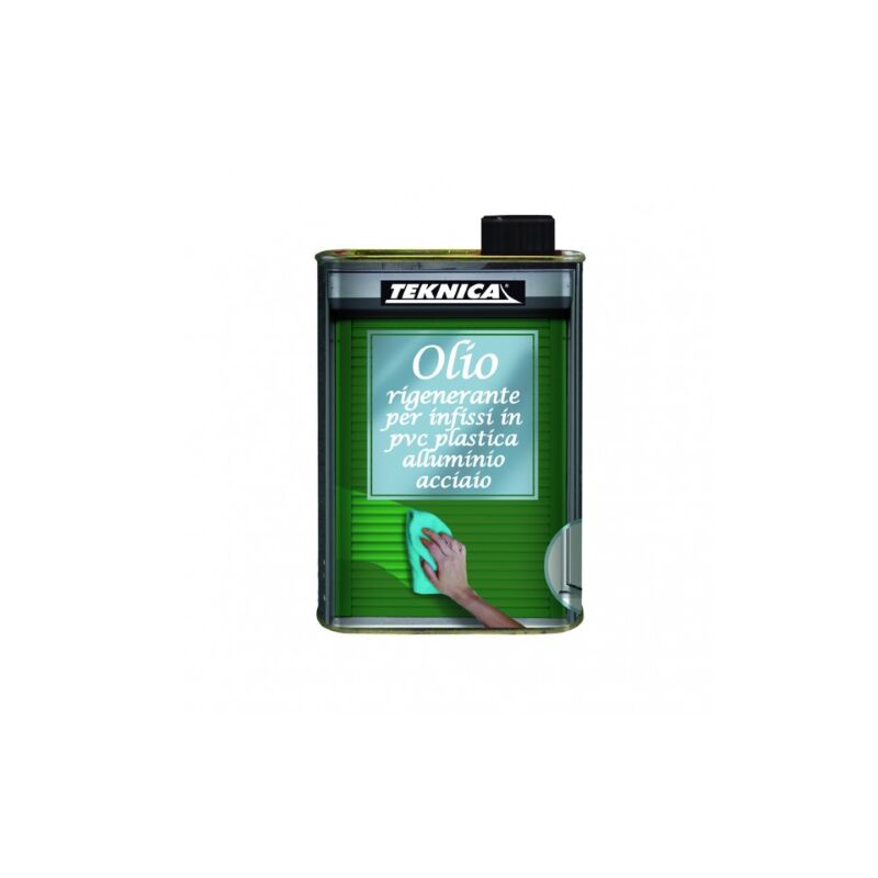 foto del prodotto teknica olio rigenerante per infissi in pvc plastica e alluminio 500 ml
