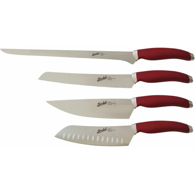 foto del prodotto teknica set chef 4 pz rosso berkel