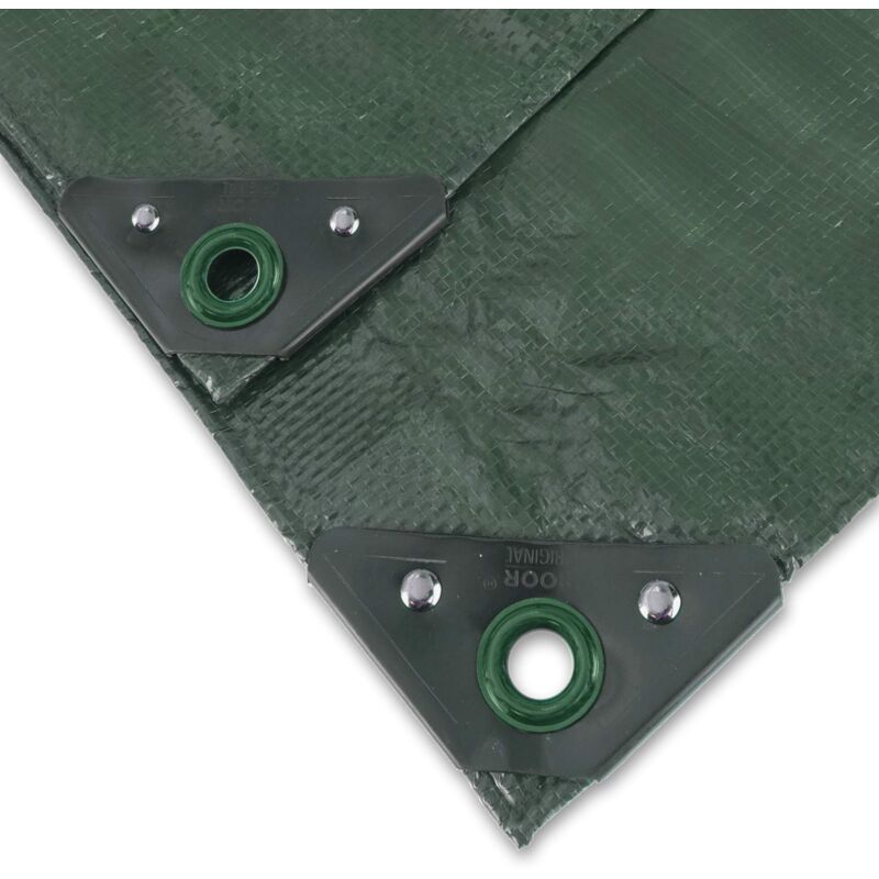 foto del prodotto tela cerata noor pp pe, verde, 3,00 x 3,00 m