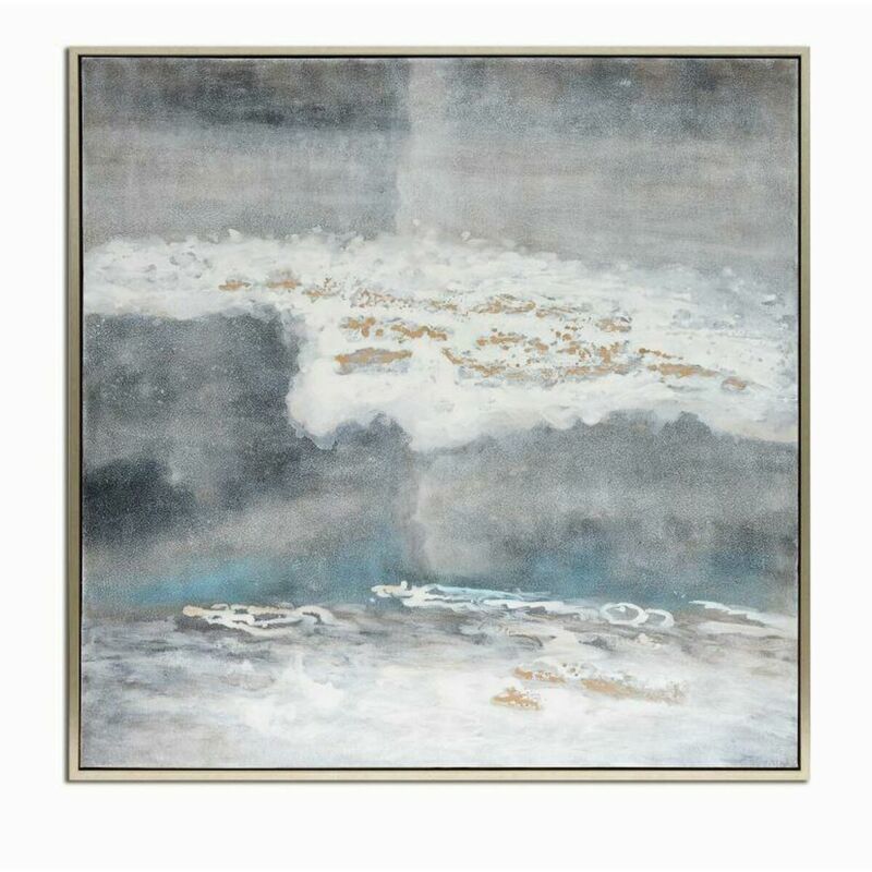 foto del prodotto tela dkd home decor astratto moderno 131 x 3,8 x 131 cm 