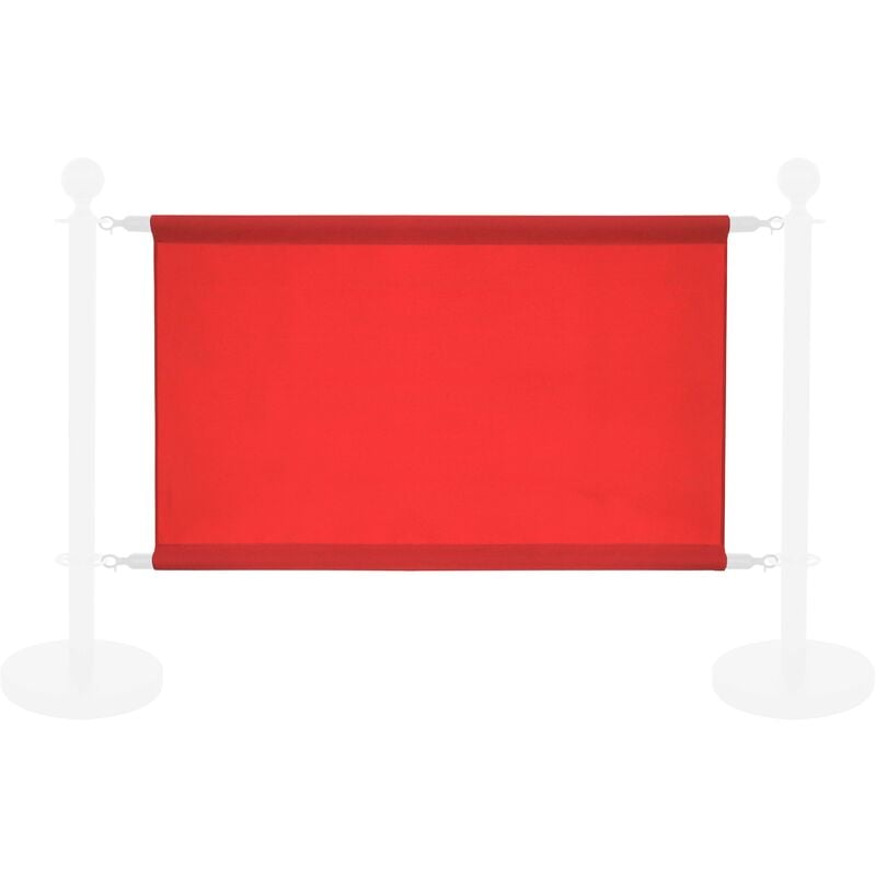foto del prodotto tela rossa per separatore di terrazza 100x69cm