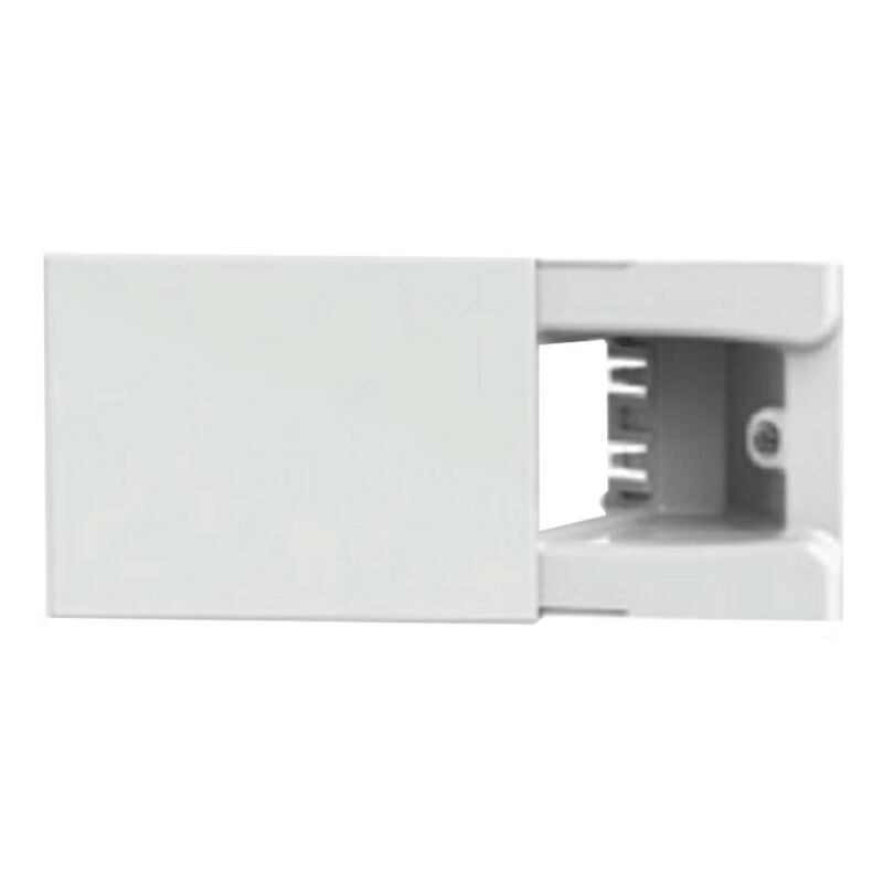 foto del prodotto telaio 4box hide per scatola da incasso a 3 moduli bianco 4b.01.000