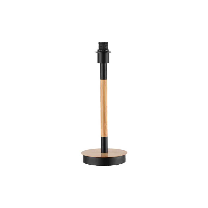 foto del prodotto telaio da tavolo tropico 1xe14 nero faggio 33x13x13cm