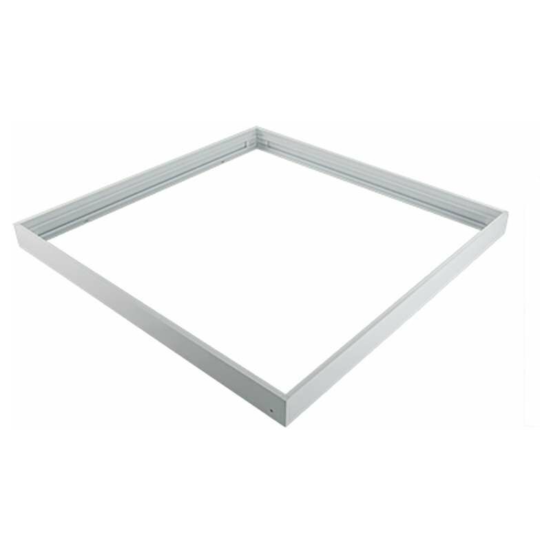 foto del prodotto telaio di supporto in alluminio per installazione di lastre led bianche 600x600