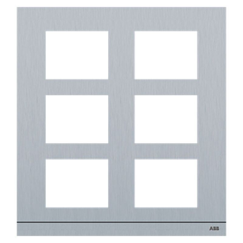 foto del prodotto telaio per pulsantiera esterna abb 6 moduli wlf306a