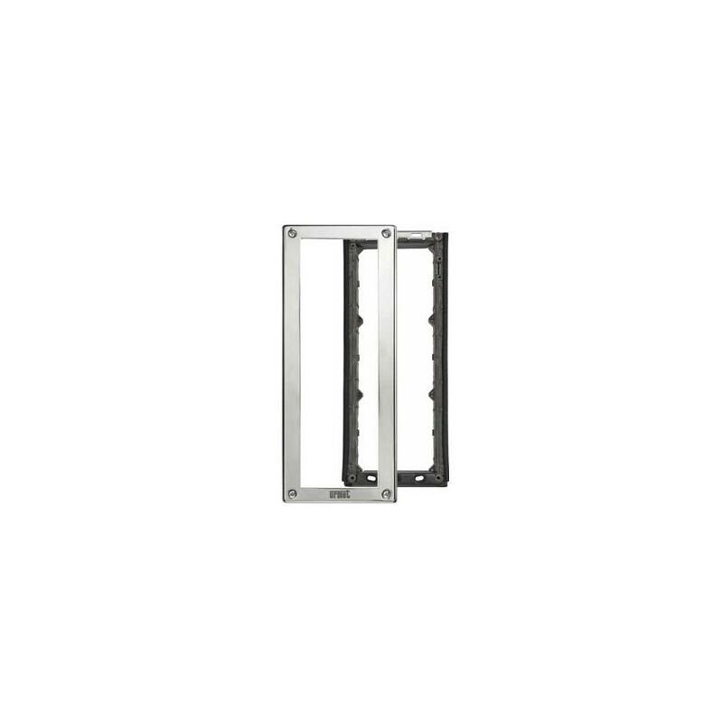 foto del prodotto telaio porta moduli con cornice 3 moduli per pulsantiera urmet 1158 63