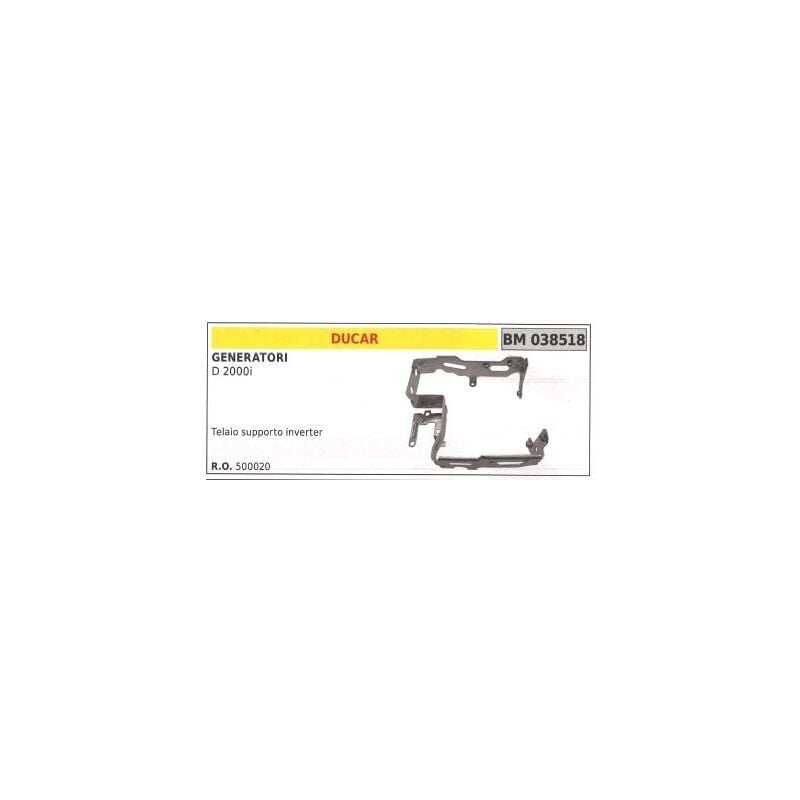 foto del prodotto telaio supporto inverter ducar per generatore d 2000i