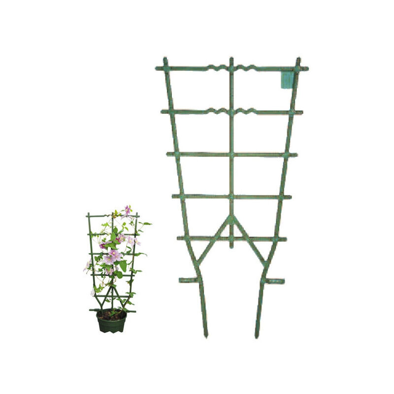 foto del prodotto telaio vasi rampicanti verde cm 35 h 82