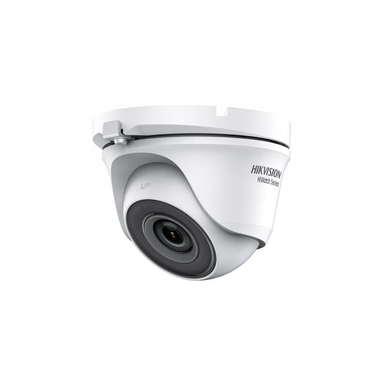 foto del prodotto telecamera analogica turret dome 1440p 4mp ottica fissa 2.8mm ip66 osd exir smart ir tvi ahd cvi cvbs carcassa metallo hiwatch hwt t140 m