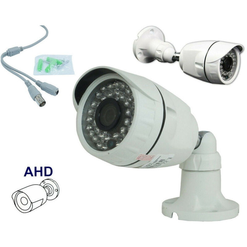 foto del prodotto telecamera camera ahd 1080p videosorveglianza infrarossi 36 led 2.0mpx 3,6mm 6356ahd - - trade shop traesio