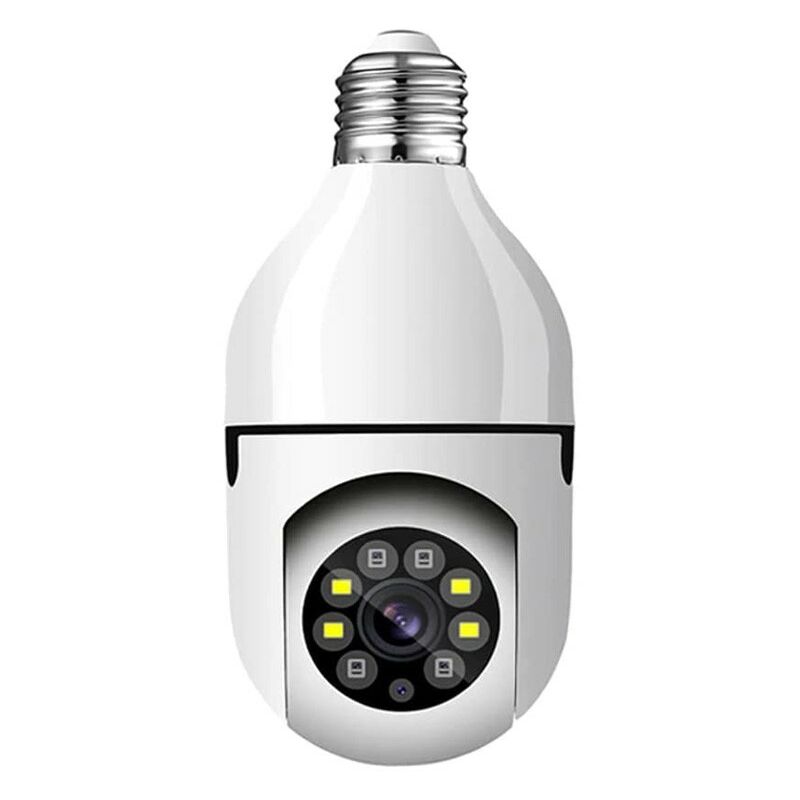 foto del prodotto telecamera con lampadina panoramica wi fi 2.0mp tuya