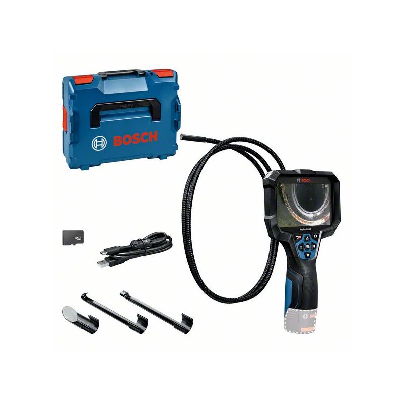foto del prodotto telecamera di ispezione bosch gic 12v 5 27 c senza batteria e caricabatterie in l boxx 136