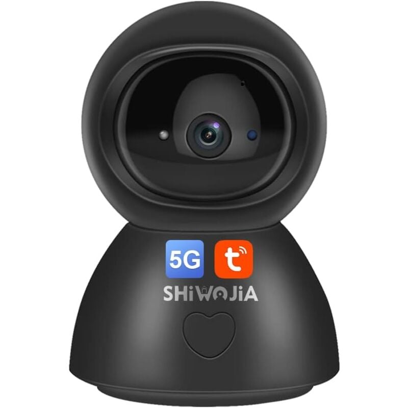 foto del prodotto telecamera di sicurezza domestica 2k 4mp telecamera ip wifi dual band 5ghz 2.4ghz da interno pan tilt a 360 visione notturna rilevamento del