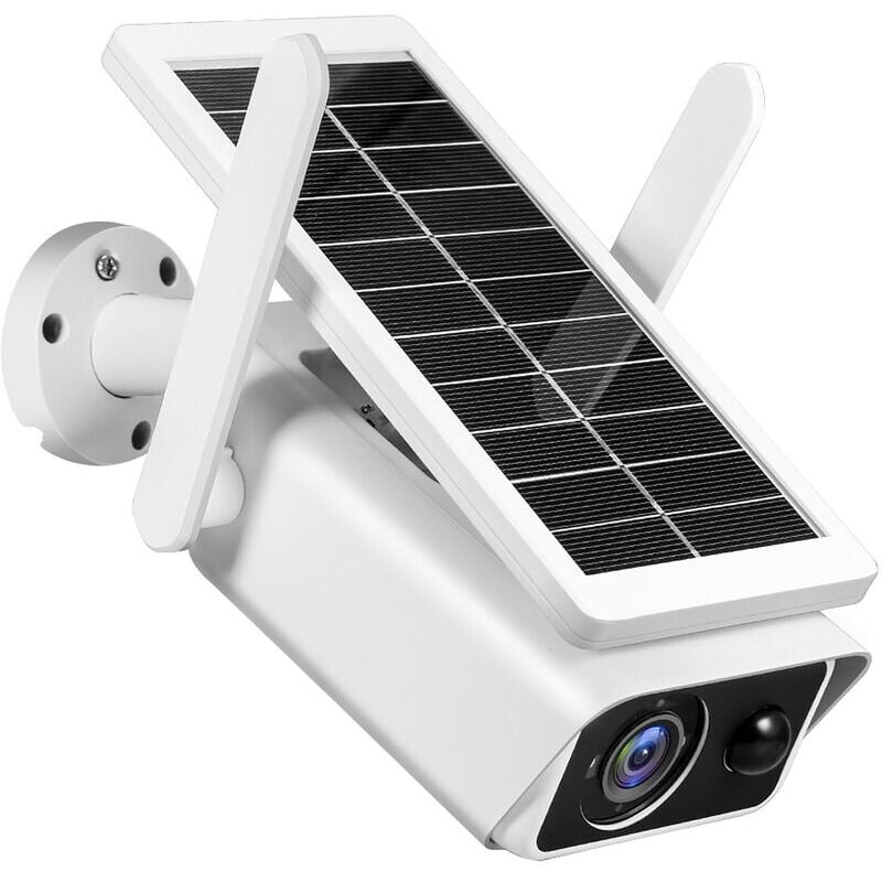 foto del prodotto telecamera di sicurezza solare per esterni 1080p 3mp batteria ricaricabile telecamera di sorveglianza domestica wifi wireless con rilevamento del