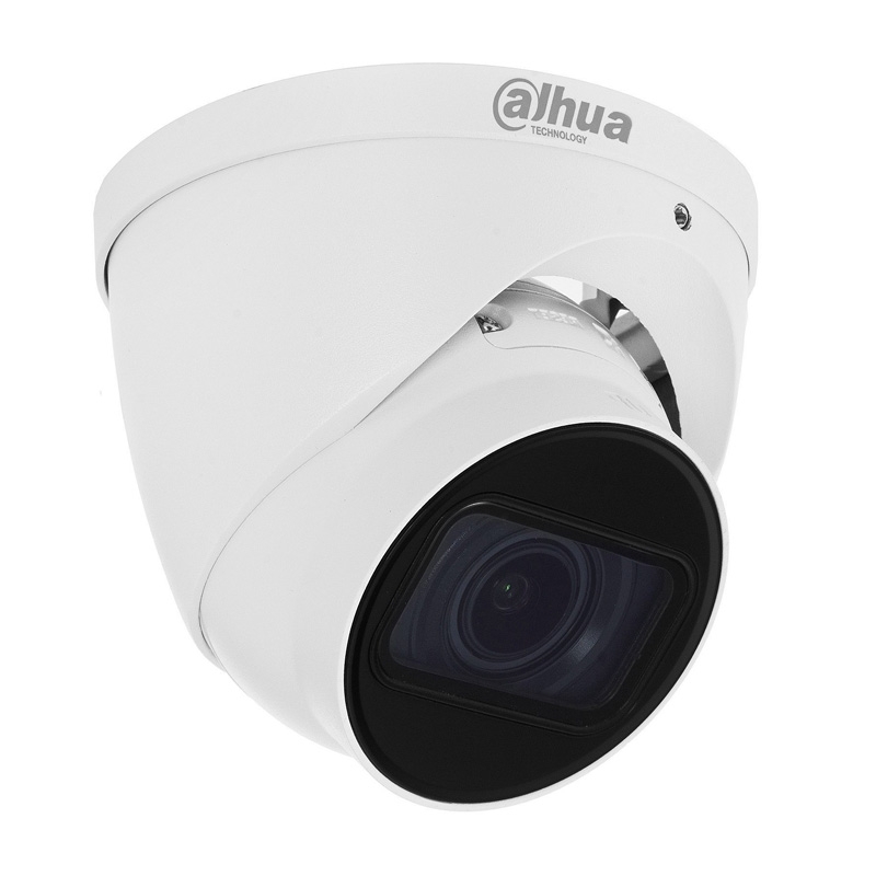 foto del prodotto telecamera dome dahua motozoom 2,7 12mm starlight audio ip 67 2 mpx