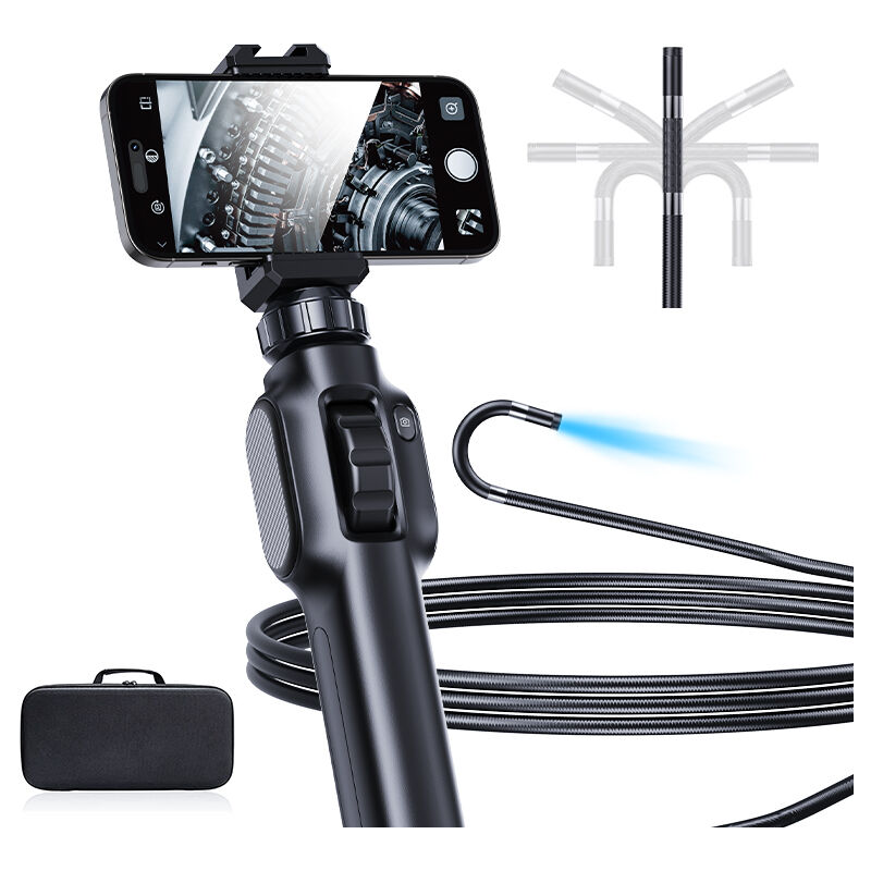 foto del prodotto telecamera endoscopio 8,5mm 360 cavo rigido 3m s43 otg