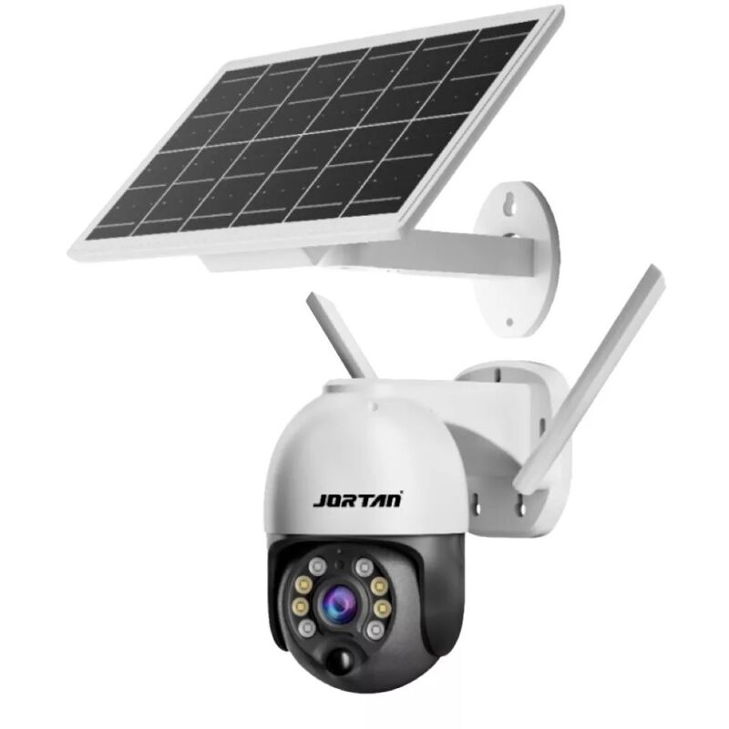 foto del prodotto telecamera esterna full hd 3 mpx ptz wireless con pannello solare wifi app icsee