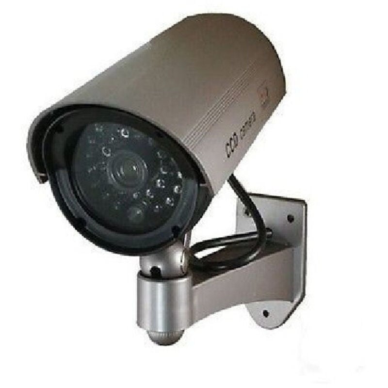 foto del prodotto telecamera finta dome dummy con led ir lampeggiante camera videosorveglianza - - trade shop traesio