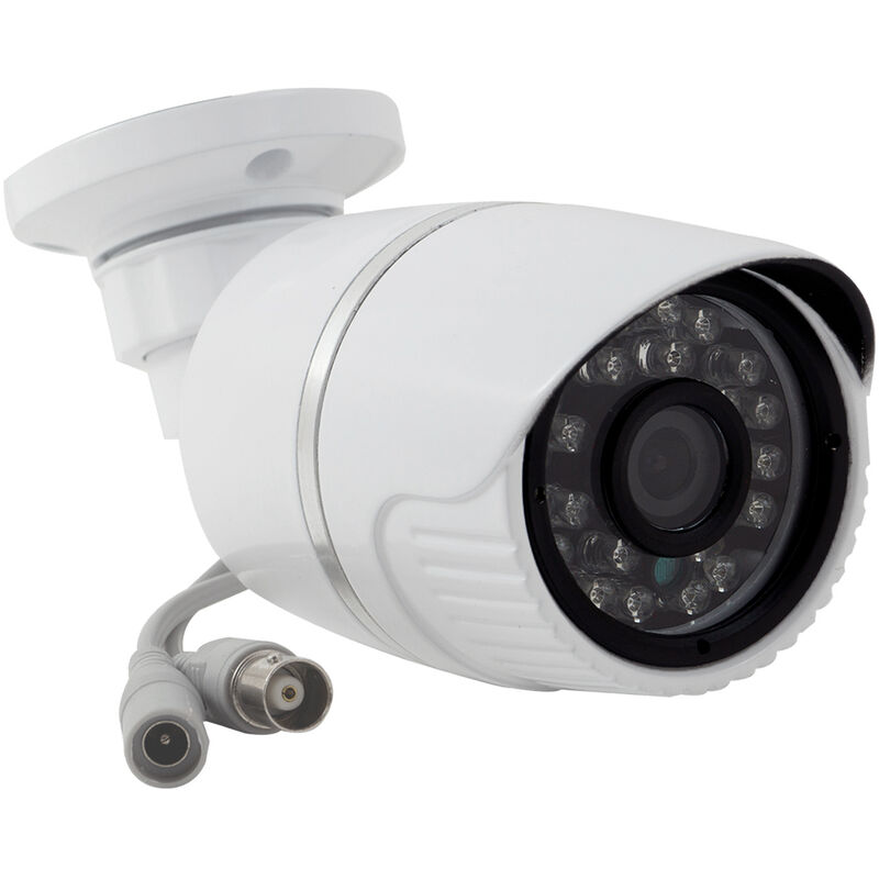 foto del prodotto telecamera led ahd videosorveglianza esterno infrarossi coassiale 1 mp sicurezza