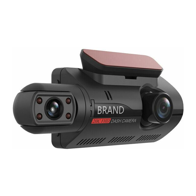 foto del prodotto telecamera per auto con telecamera anteriore e posteriore, full hd, grandangolo 140 , anteriore interno, 1 pz.