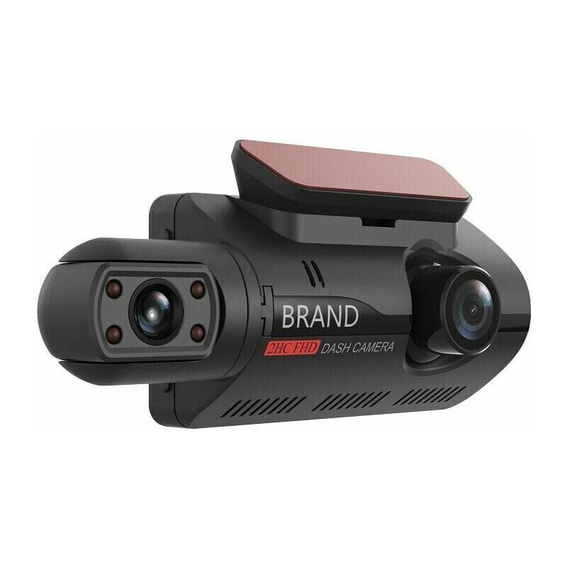 foto del prodotto telecamera per auto dash cam anteriore e posteriore, full hd, grandangolo 140 , anteriore interna, 1 pezzo. registratore di guida a doppia lente
