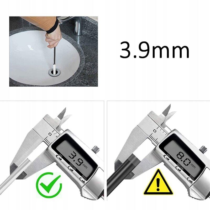 foto del prodotto telecamera per ispezione endoscopio android pc app jpg avi 3.9mm 3.5m 6led ip67