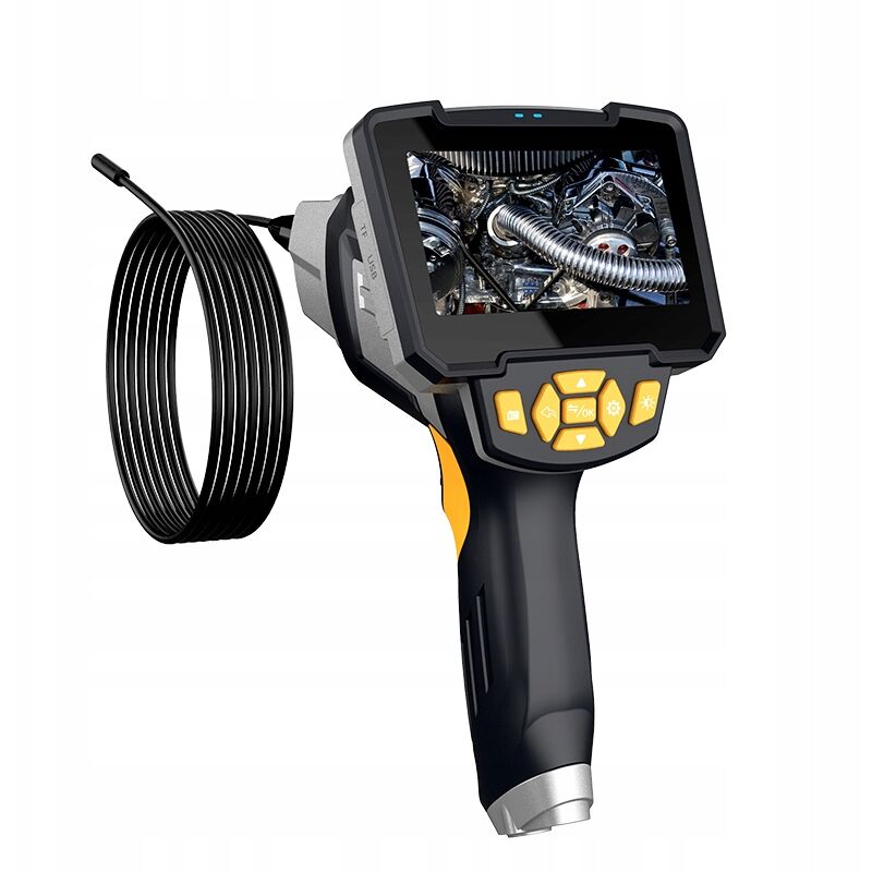 foto del prodotto telecamera per ispezione endoscopio duo screen 32gb 5m
