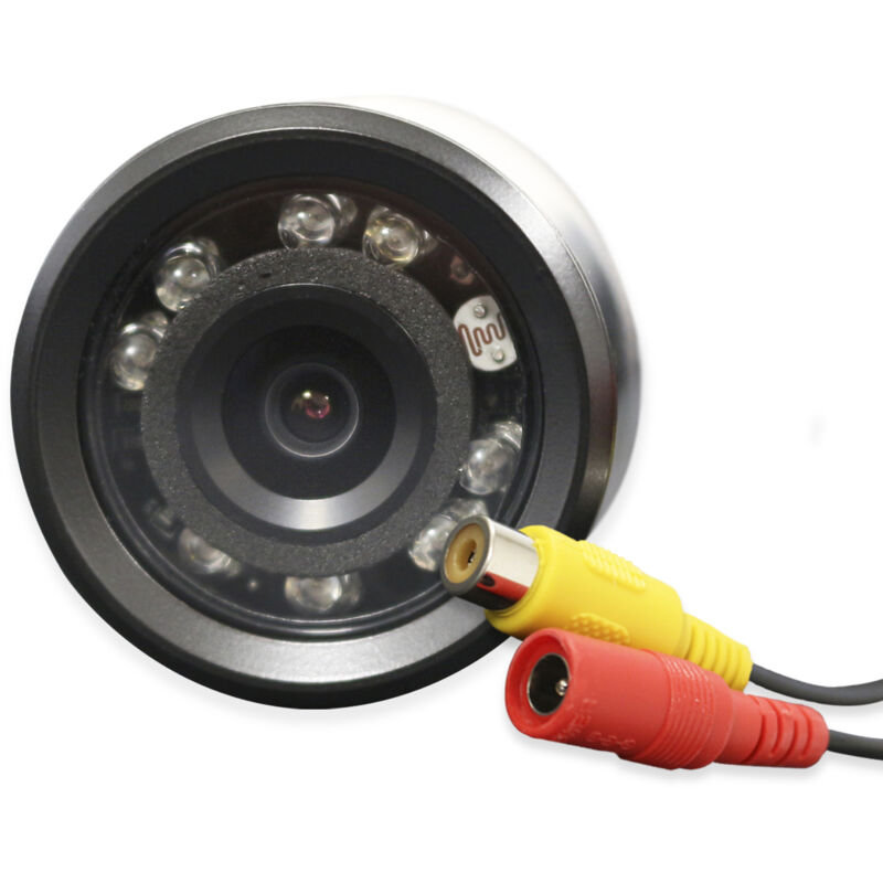 foto del prodotto telecamera per la visione posteriore dell auto e parcheggio con ccd sony e led a infrarossi da incasso sl 508