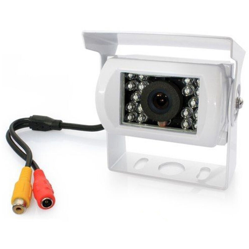 foto del prodotto telecamera retrocamera per auto infrarossi ahd 2.8mm 18 led ip67 zoom focus pal - - trade shop traesio