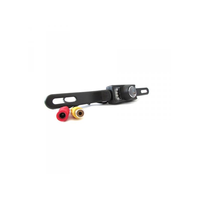 foto del prodotto telecamera retromarcia portatarga infrarossa stagna ip65 7 led 12v per auto