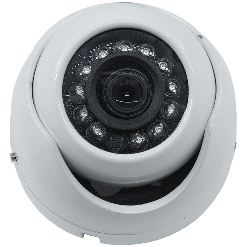 foto del prodotto telecamera sicurezza interna esterna sorveglianza dome 12 led 3.6 mm jt 2006a 12