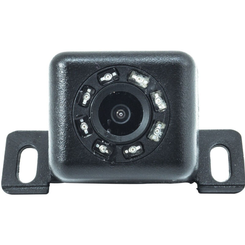 foto del prodotto telecamera staffa fissa 8 led retromarcia auto camper suv e312 trade shop traesio