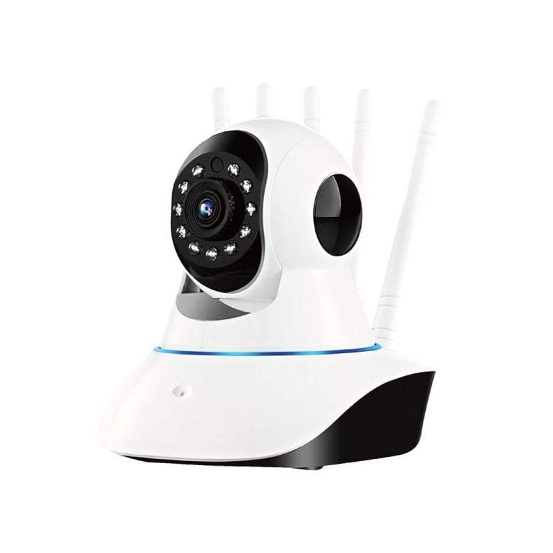 foto del prodotto telecamera wi-fi 2.4 ghz 1080p videocamera sorveglianza interno con visione notturna audio bidirezionale