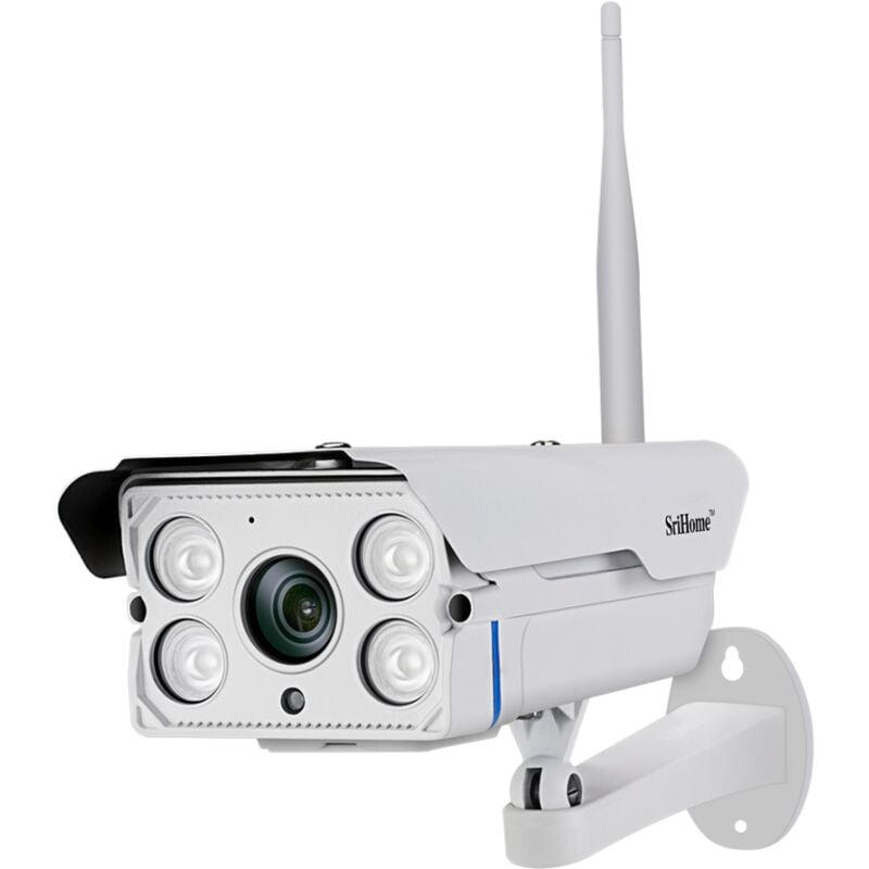 foto del prodotto telecamera wifi sh027 ip camera wireless, 3.0 megapixel hd, ir cut, onvif, p2p, supporto sd e audio in out 